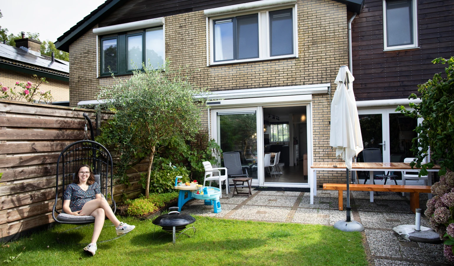 De tuin is binnenkort aan de beurt