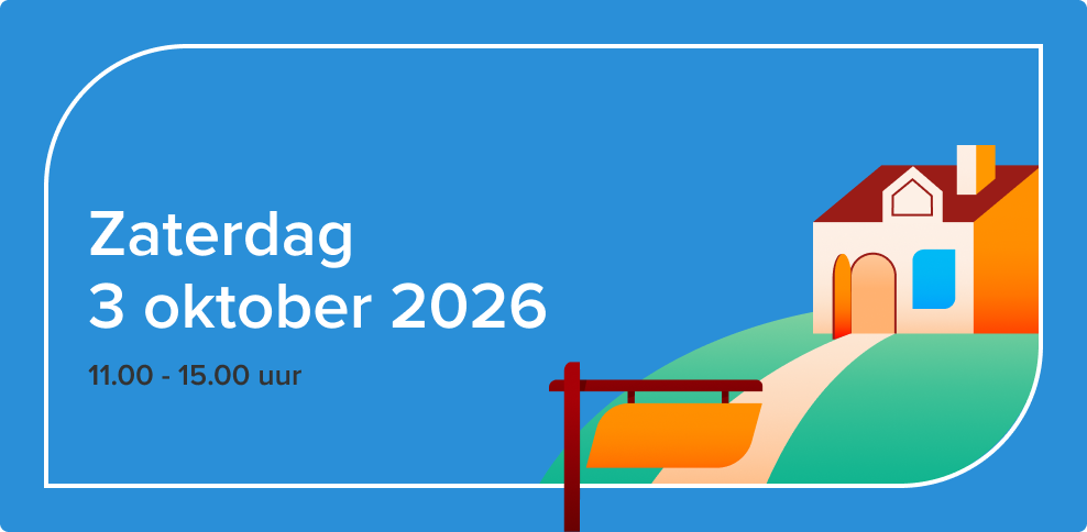 NVM Open Huizen Dag op zaterdag 3 oktober