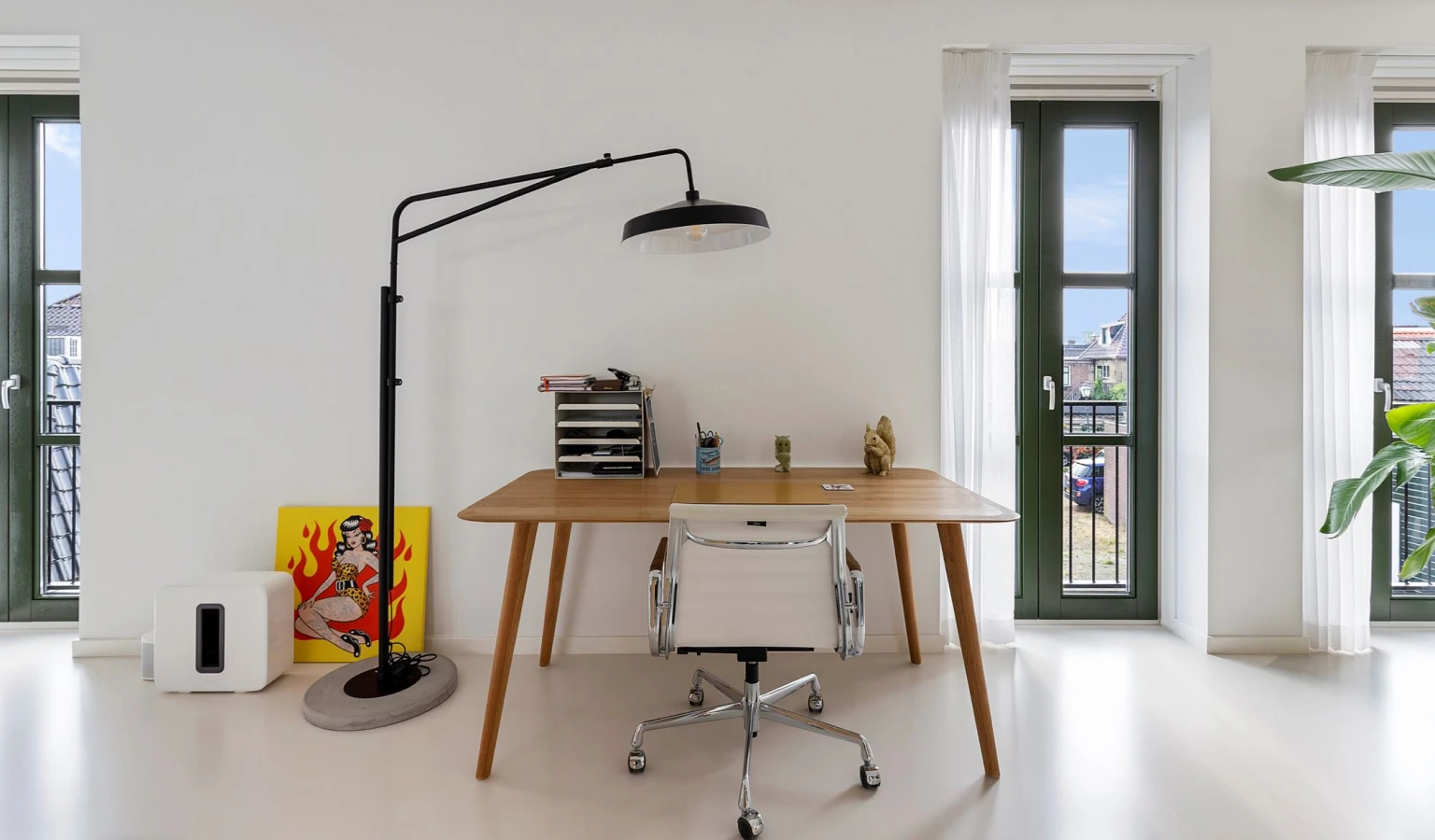 Een ruimtelijk gevoel met een lichte gietvloer