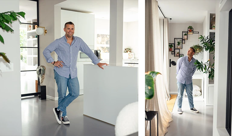 Het was liefde op het eerste gezicht toch Mark en zijn man dit jarendertighuis binnenstapten tijdens de NVM Open Huizen Dag