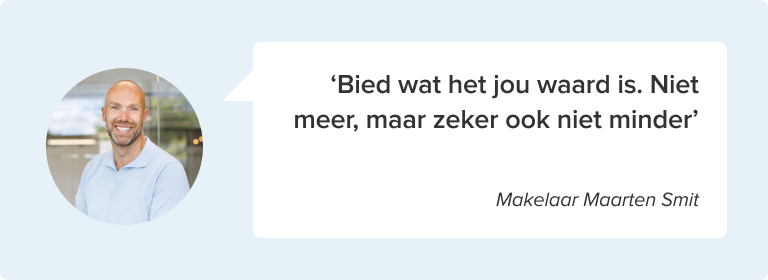 Uitgelicht citaat: 'Bied wat het jou waard is. Niet meer, maar zeker ook niet minder.'