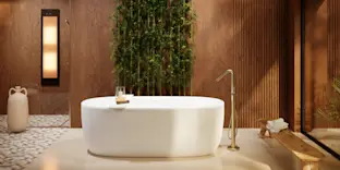 Van kleurrijk tot ingetogen: deze vier badkamertrends vallen op in 2026