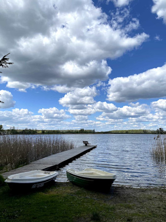 Dom Łabędź i Zielony Domek - plaża