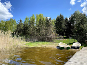 Dom Łabędź i Zielony Domek - plaża