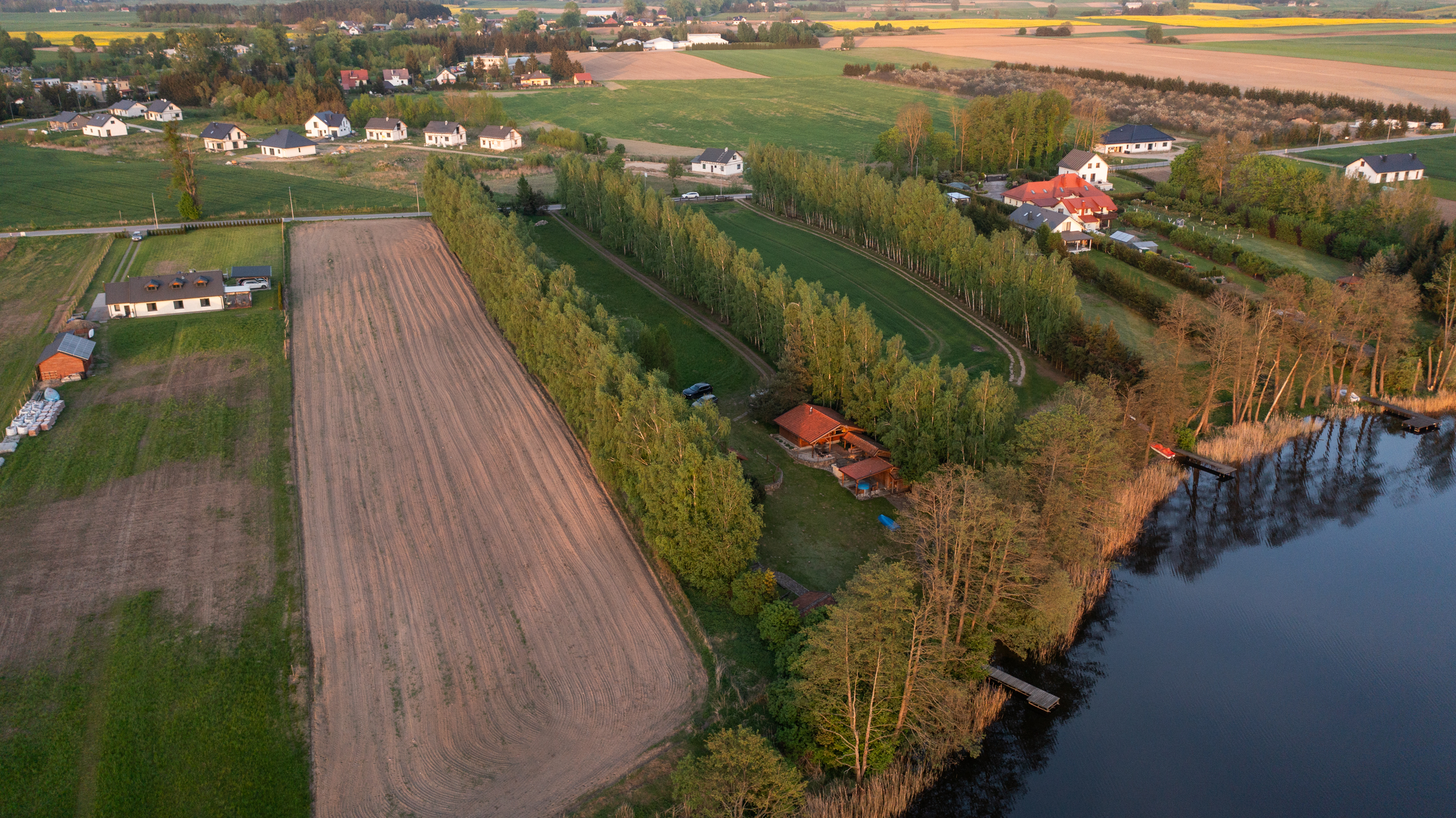 Dwa Domki - widok z góry