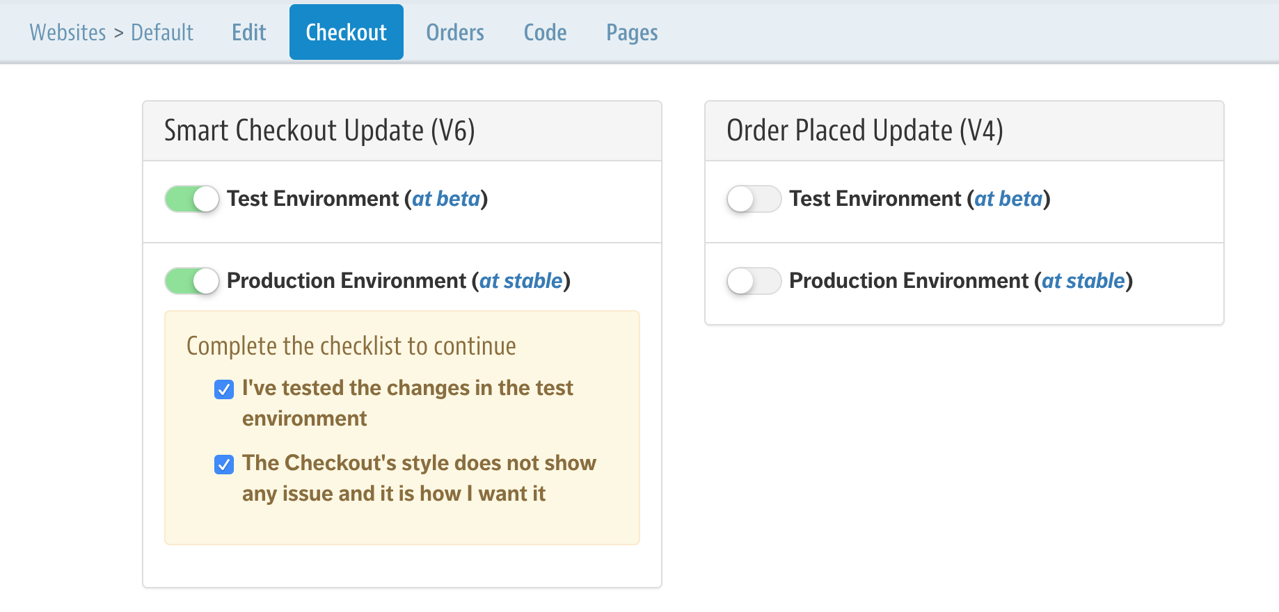 checkout-tab