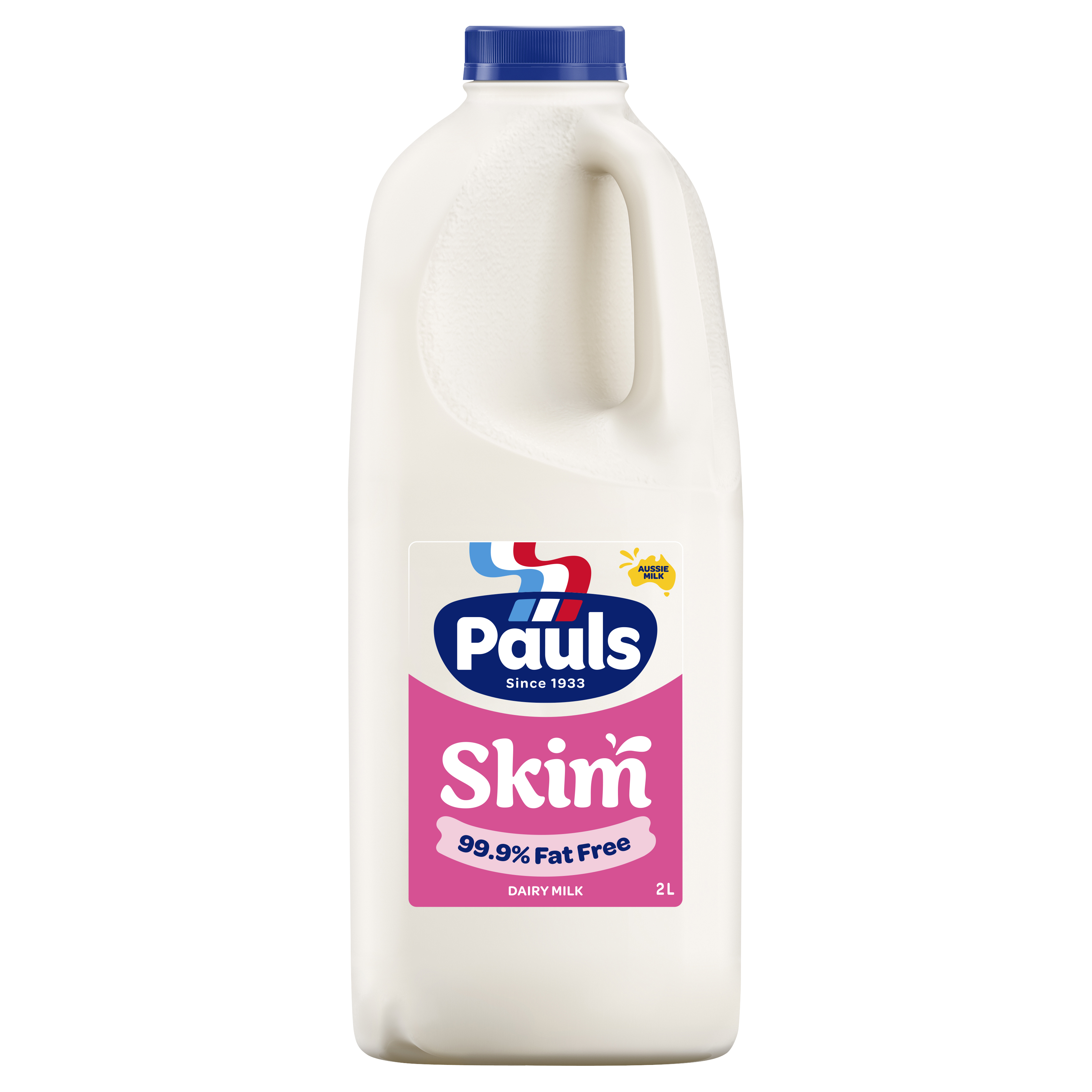 Pauls Skim Fat Free Milk 2L
