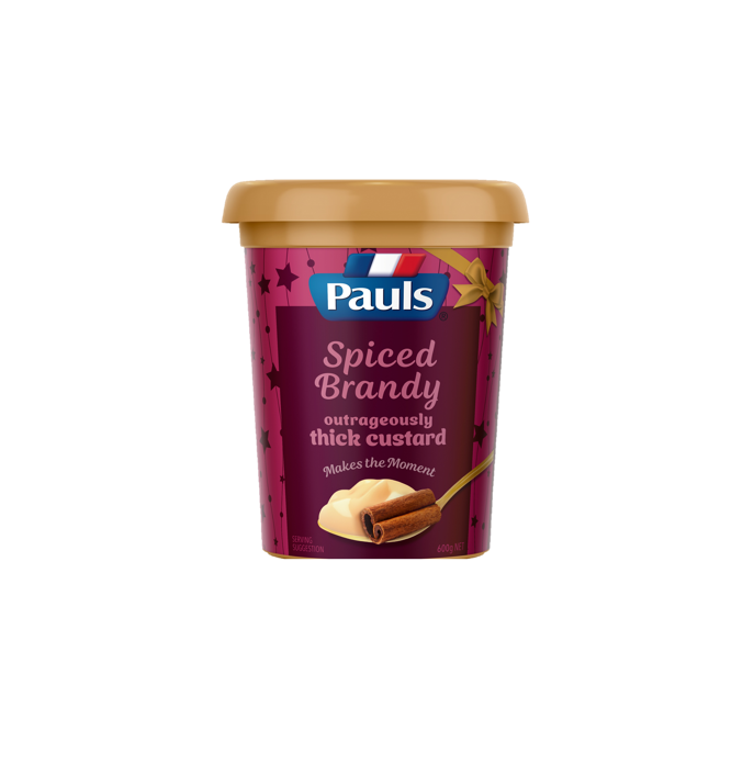 Pauls Premium Spiced Brandy Custard 600g