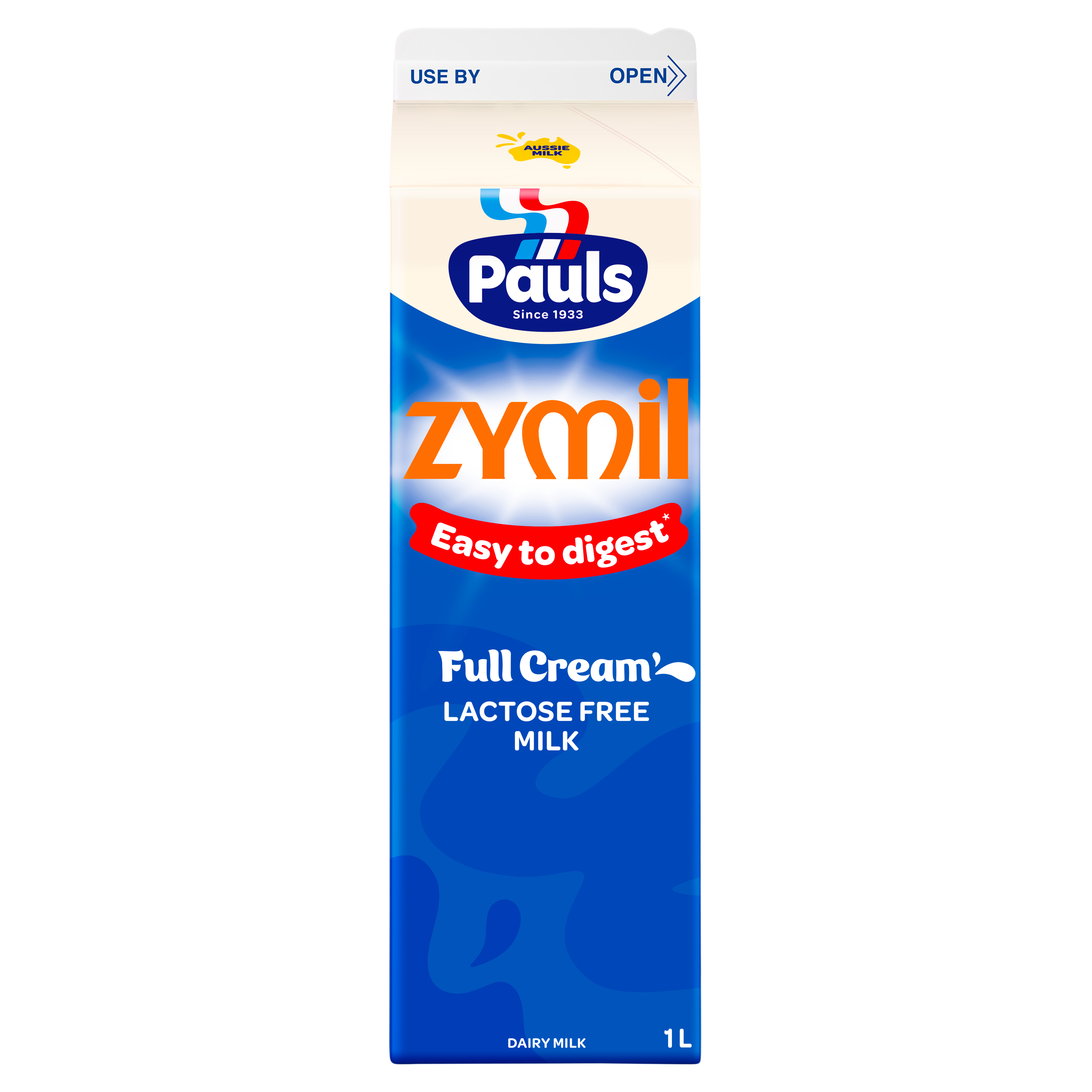 Zymil full cream 1L FOP 