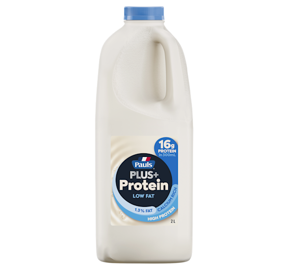Pauls PLUS+ High Protein Low Fat Milk