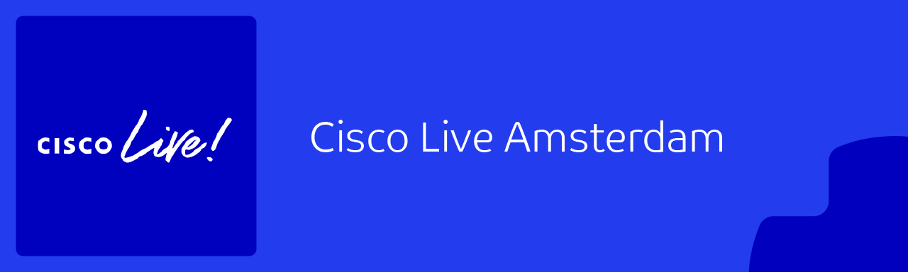 Billede til Cisco Live Amsterdam (event)