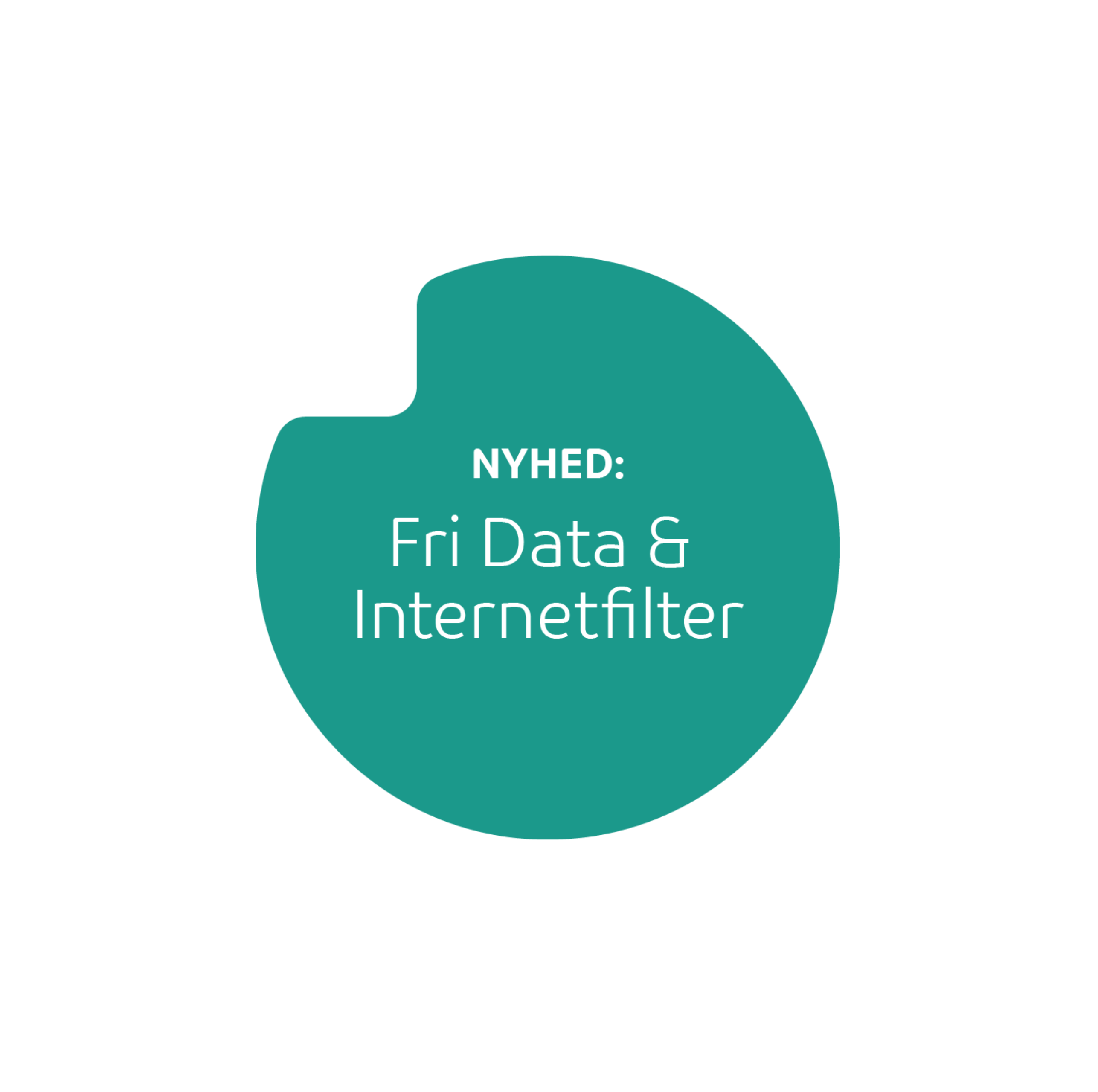 Fri data & Internetfilter splash