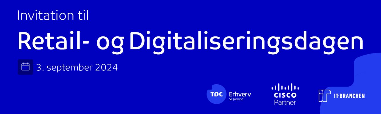 Retail- og Digitaliseringsdagen 2024 Banner