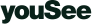 Billedet viser et grønt YouSee Logo