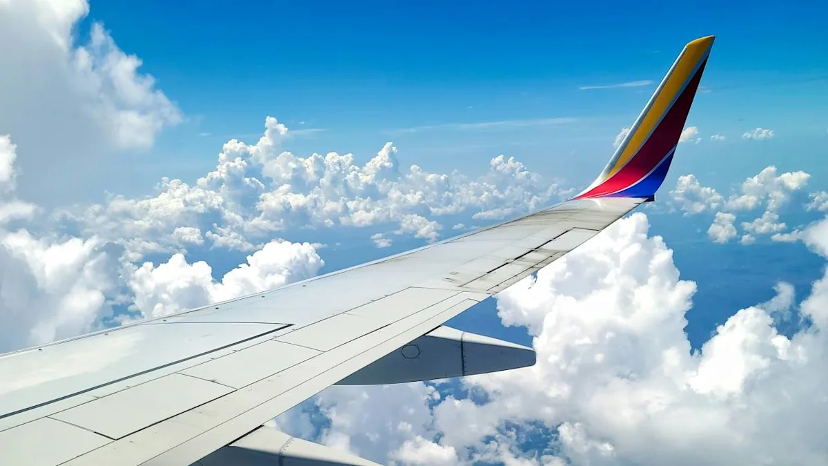 A Southwest aircraft paired with Bilt rewards, illustrating how to use Bilt points on Southwest flights.