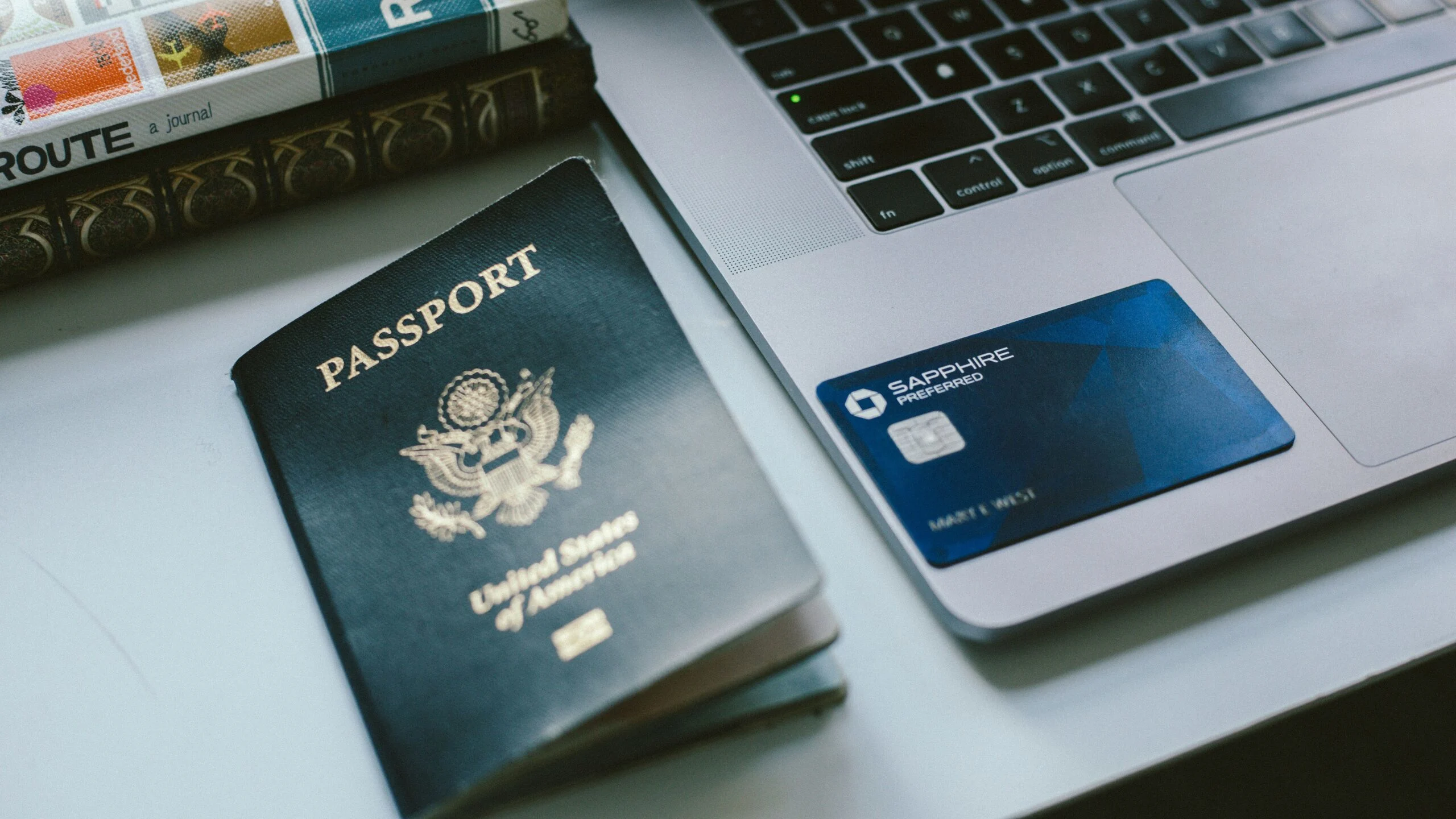 A beginner reviewing travel rewards cards, illustrating how to get started with points and miles.