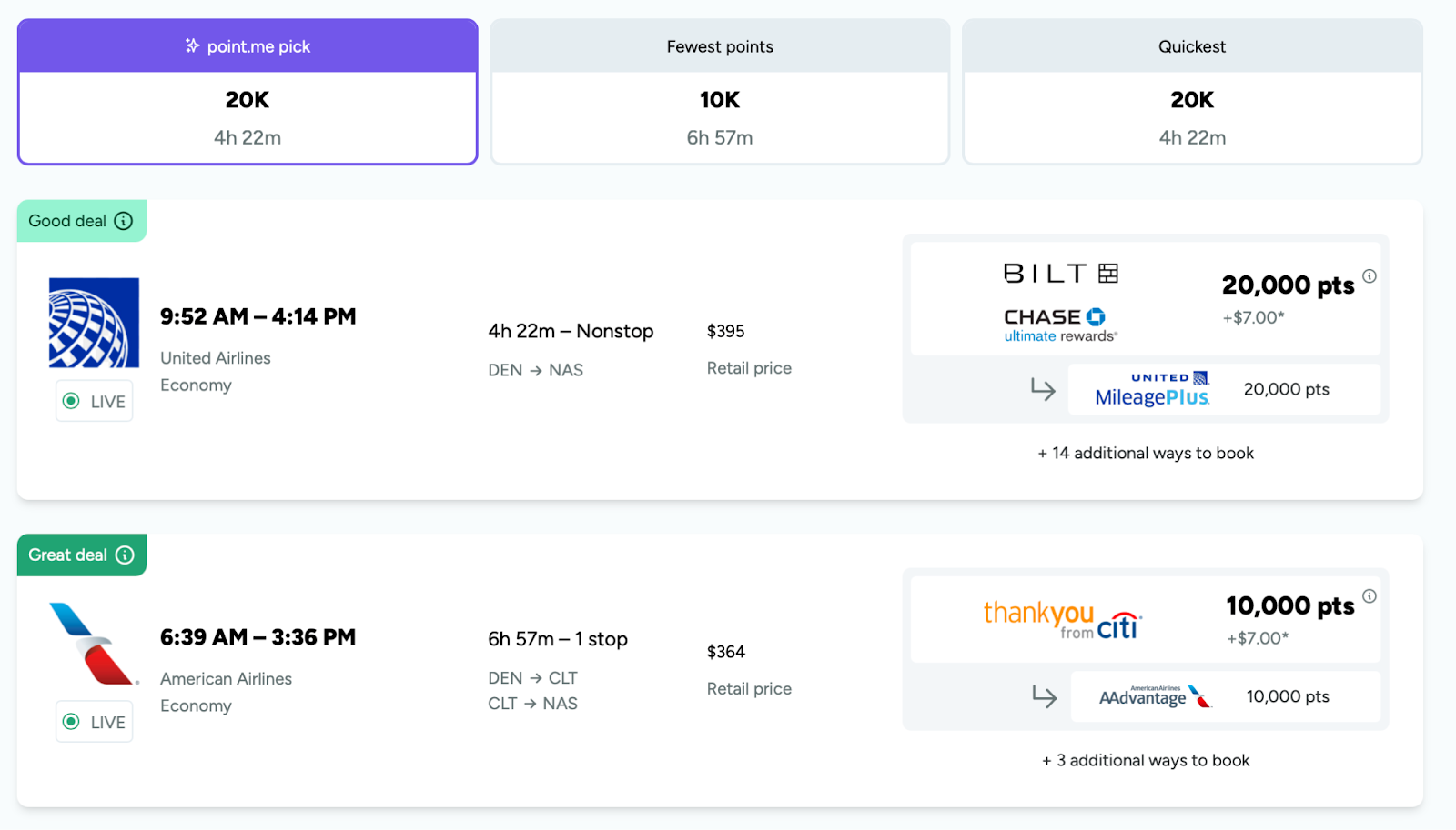 United and AA to Bahamas