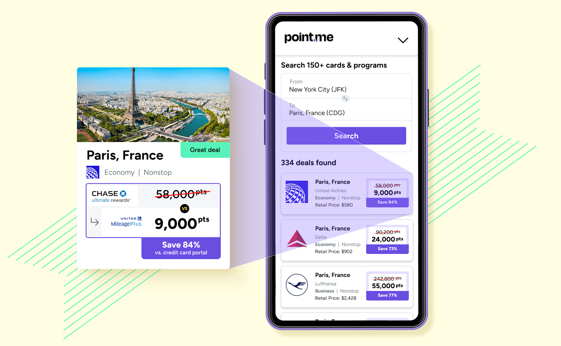 Point Me App Book Travel with Points | Award Flight Search & Booking | point.me