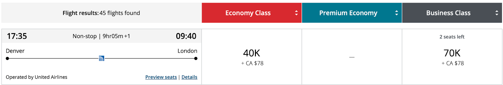 How to Use and Understand the United Airlines Award Chart