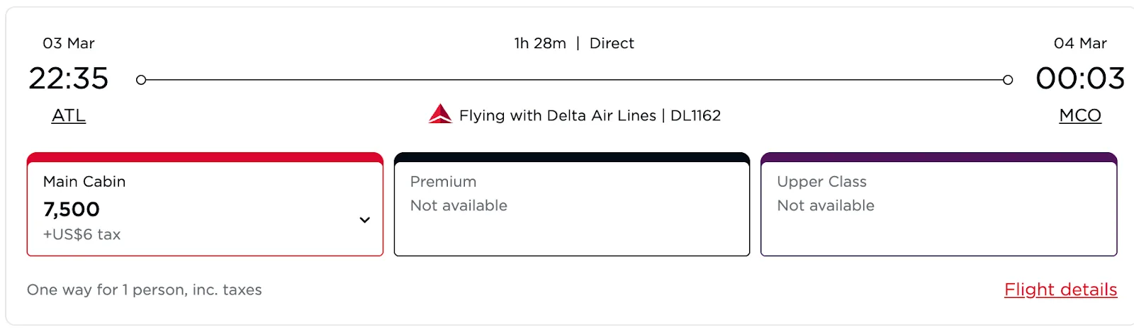 Virgin to Orlando
