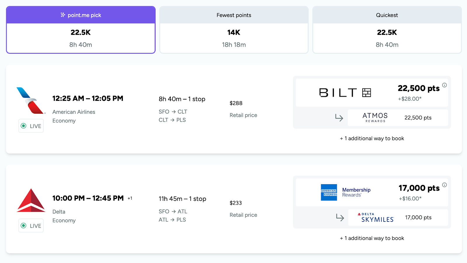 AA and Delta to Turks and Caicos