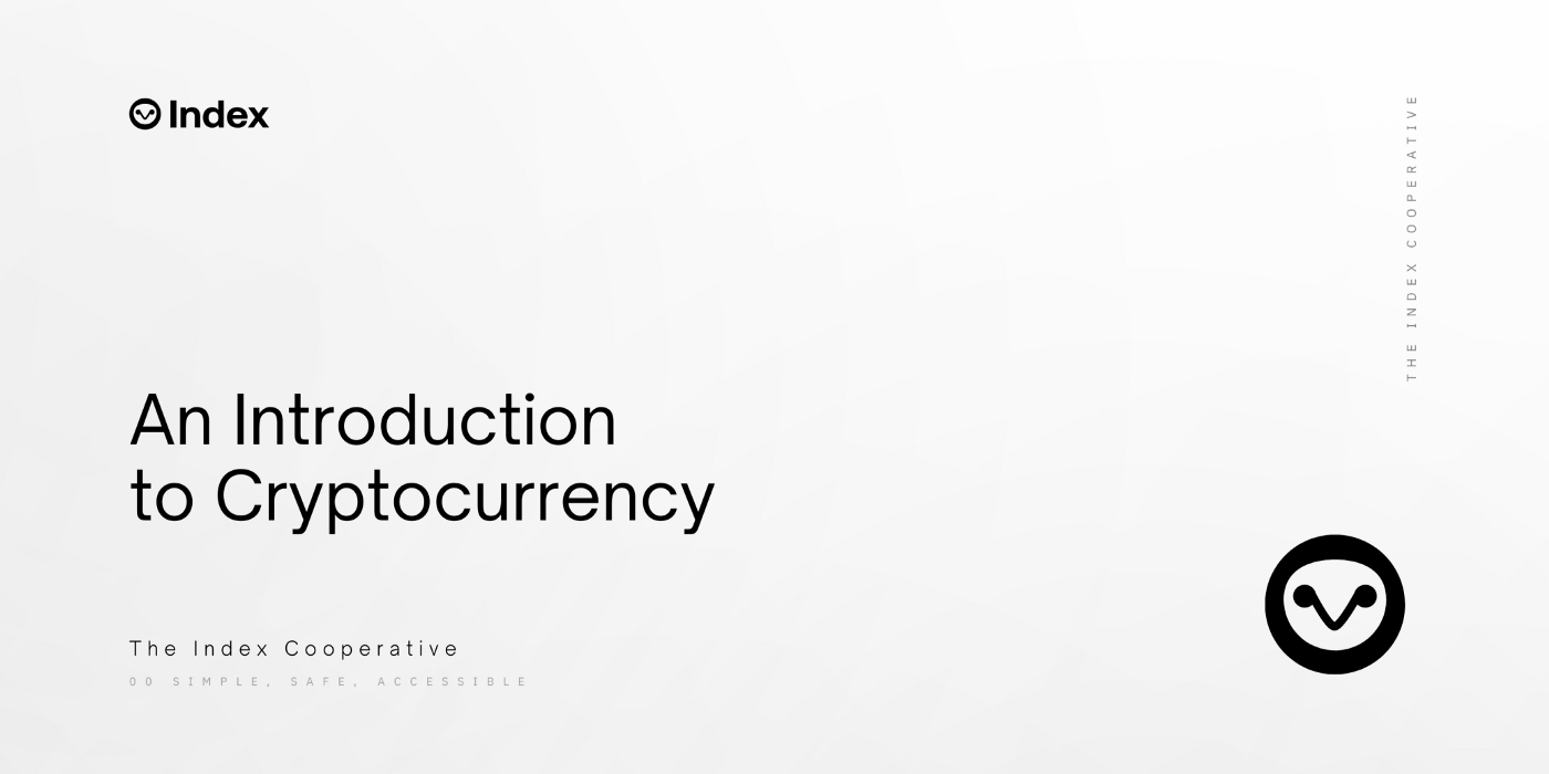 Blog banner titled "An Introduction to Cryptocurrency"