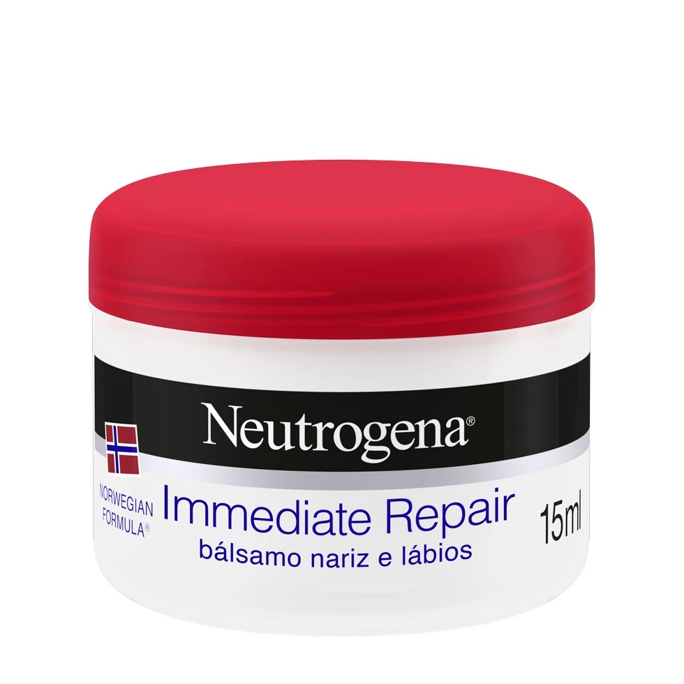 Neutrogena® Bálsamo Nariz e Lábios Reparação Imediata