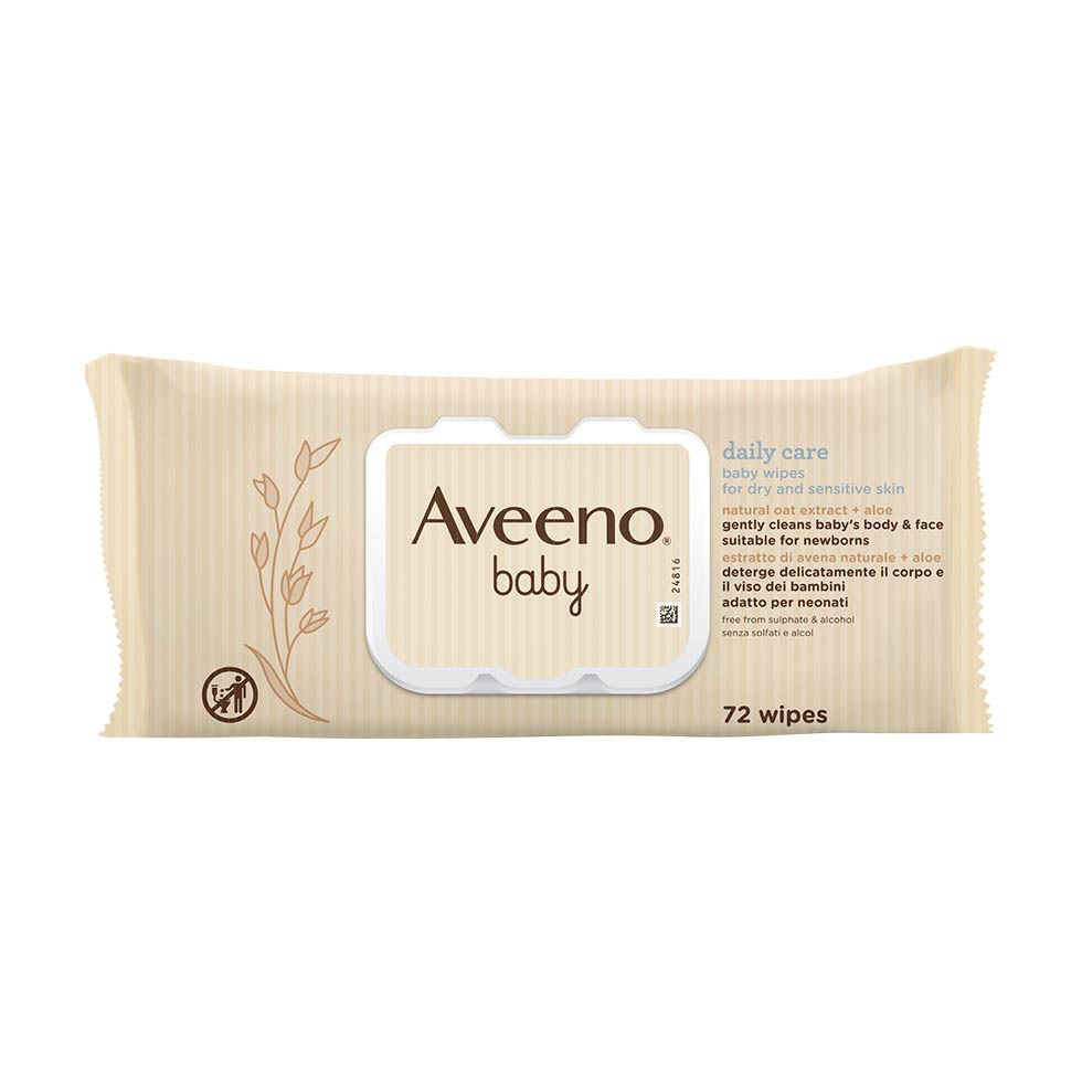 AVEENO® BABY DAILY CARE TOALHITAS