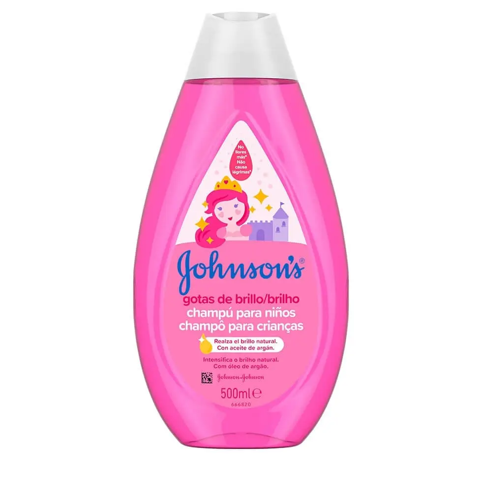 JOHNSON’S® Gotas de Brilho Champô para Crianças