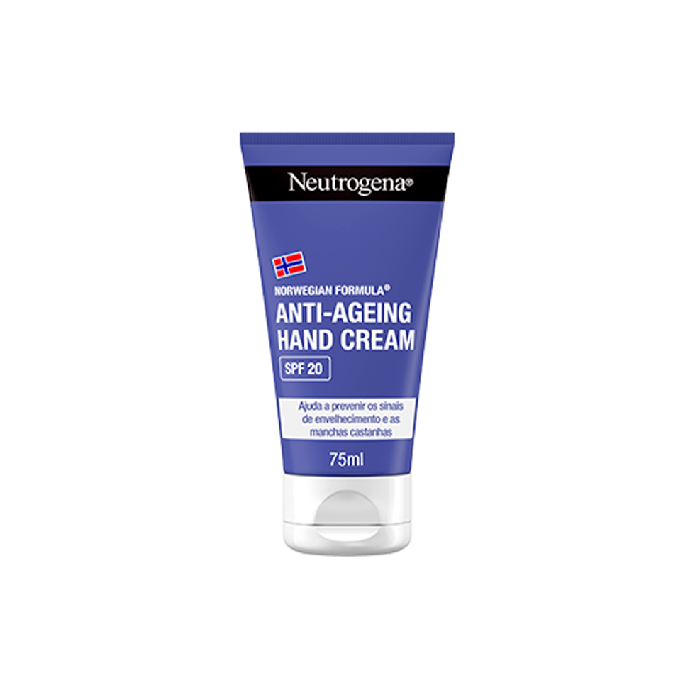 Neutrogena® Fórmula Norueguesa Creme de Mãos Antienvelhecimento com FPS 20