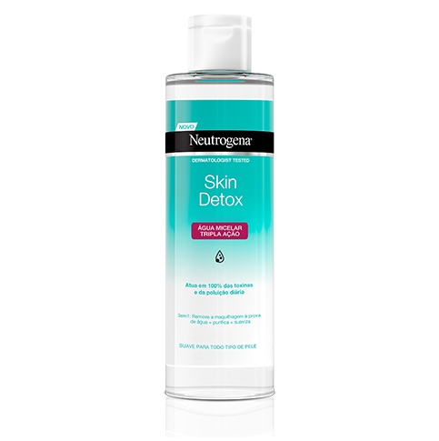 Neutrogena® Skin Detox Água Micelar Tripla Ação 