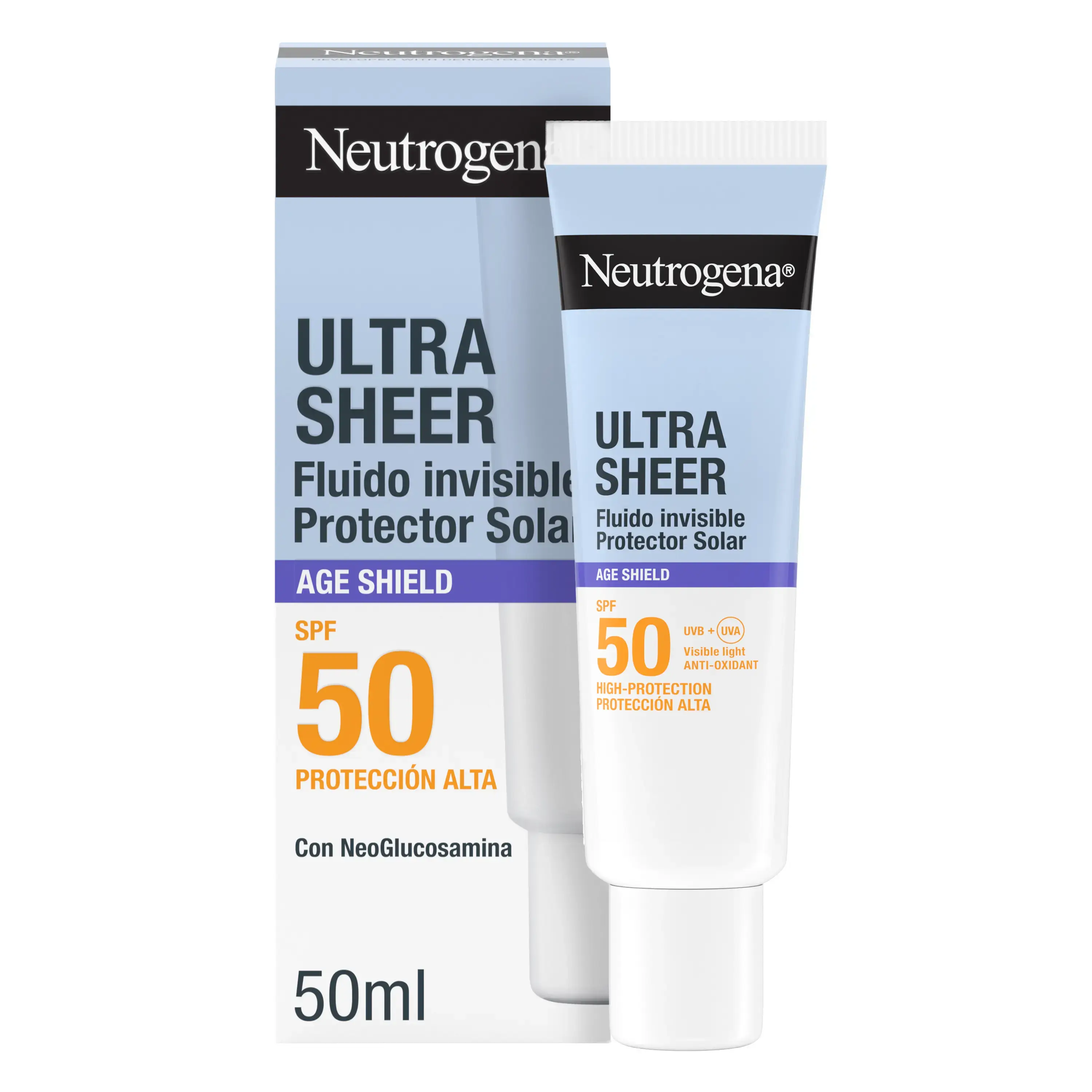Ultra Sheer Fluido Invisível Anti idade FPS50
