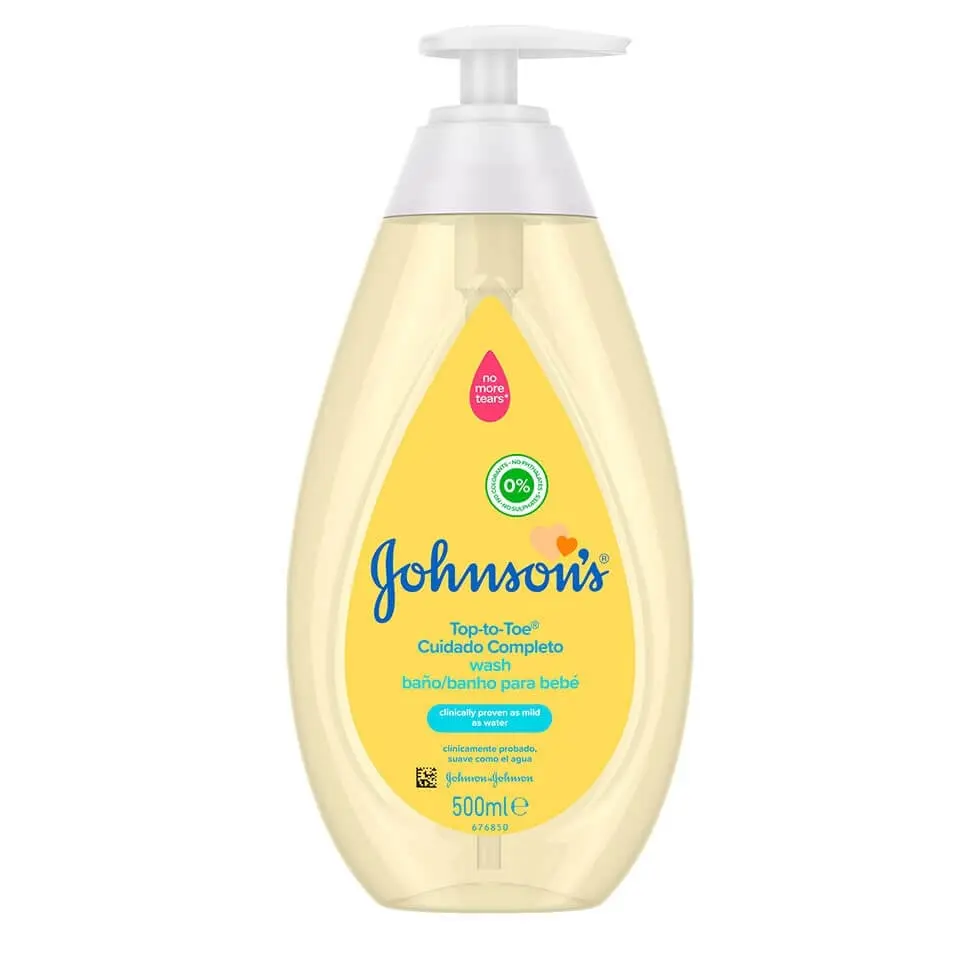 JOHNSON’S® Cuidado Completo Banho para Bebé