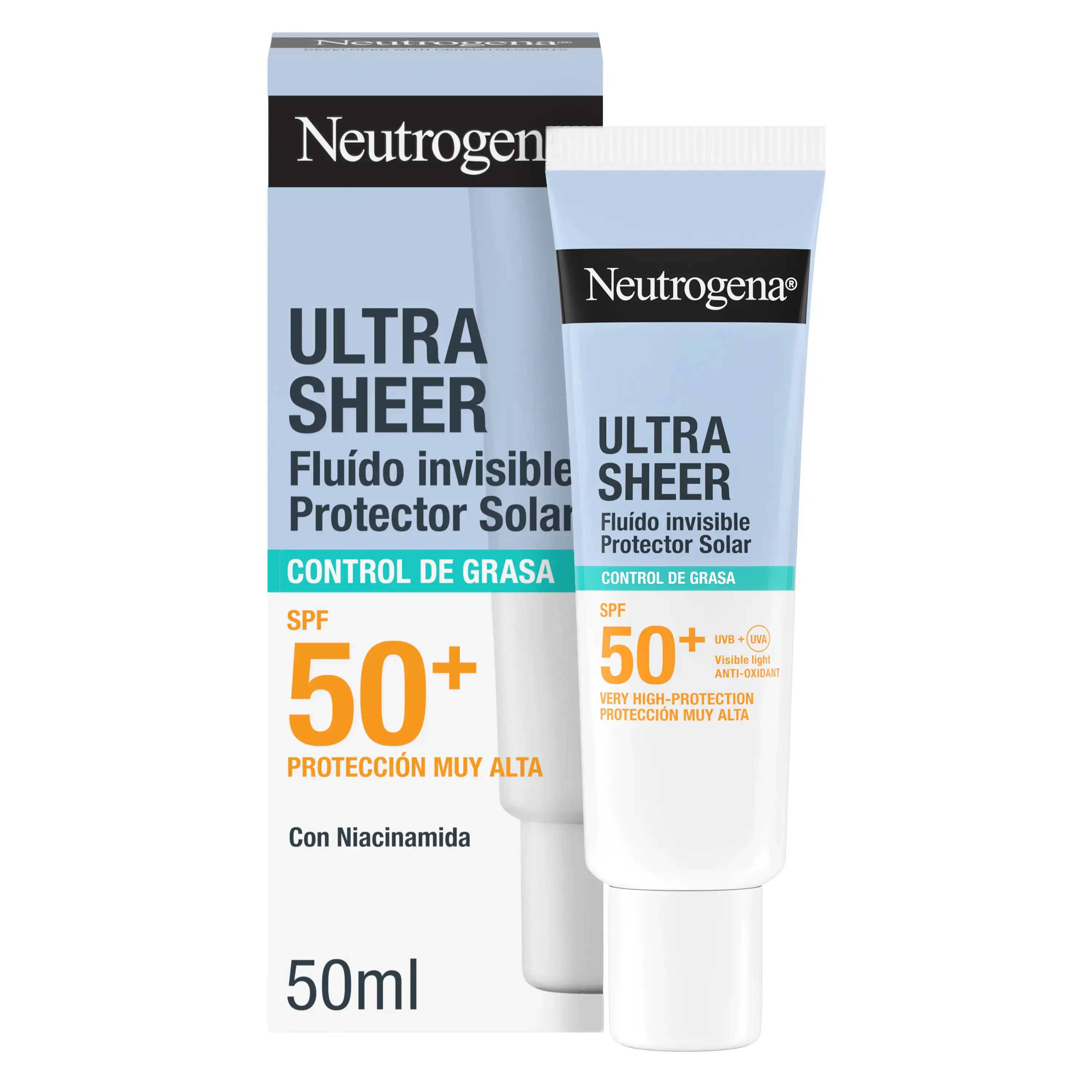 Ultra Sheer Fluido Invisível Oil Control FPS50+