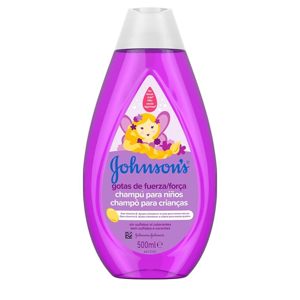 JOHNSON’S® Gotas de Força Champô para Crianças