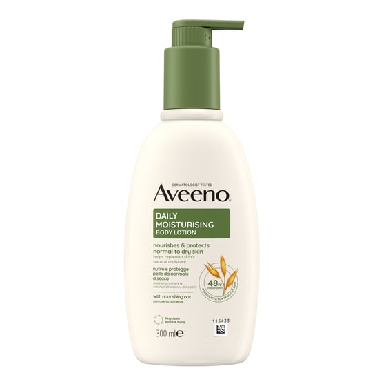 AVEENO® DAILY MOISTURISING LOÇÃO CORPORAL, SEM PERFUME