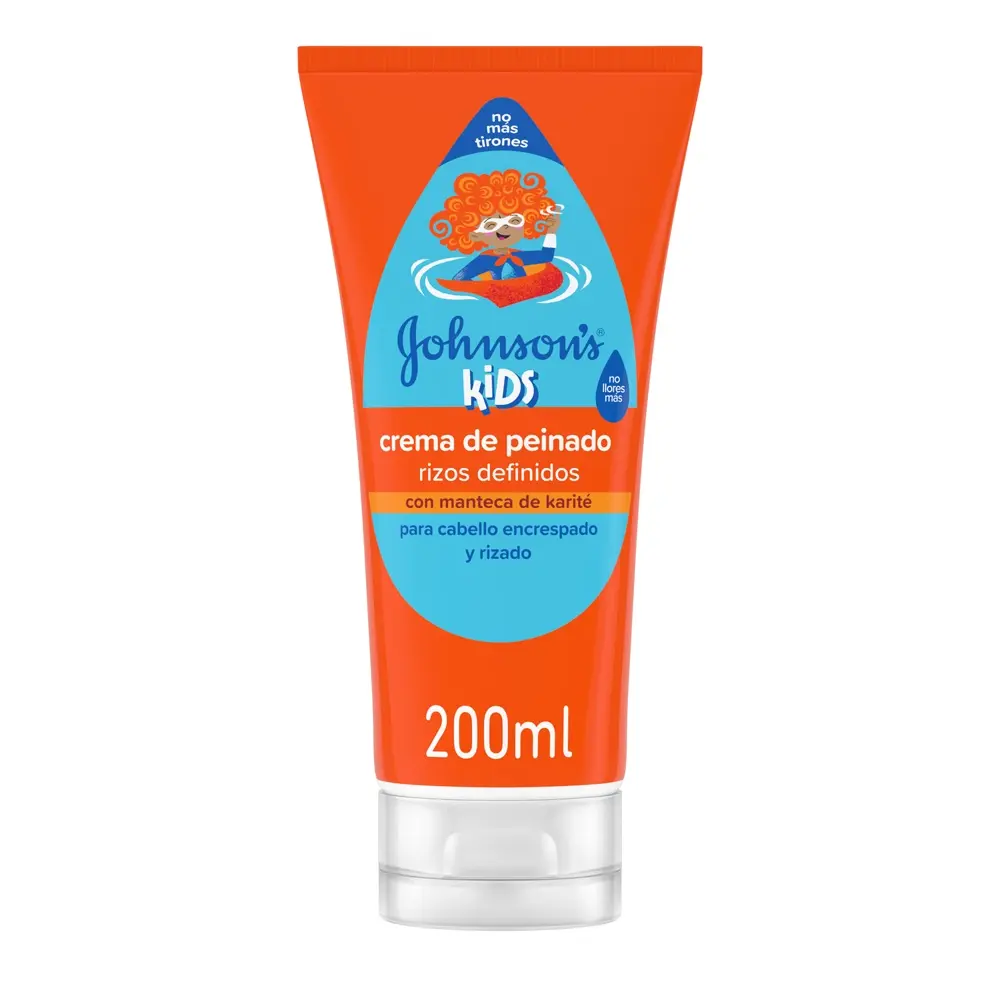 JOHNSON'S® KIDS Creme de Pentear Caracóis Definidos 