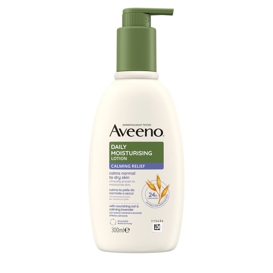 AVEENO® DAILY MOISTURISING LOÇÃO CORPORAL – FRAGRÂNCIA DE LAVANDA 