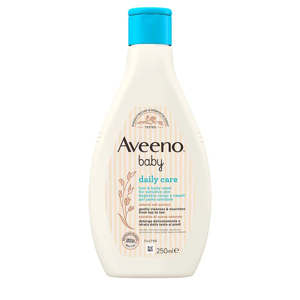 AVEENO® BABY DAILY CARE BANHO CORPO E CABELO