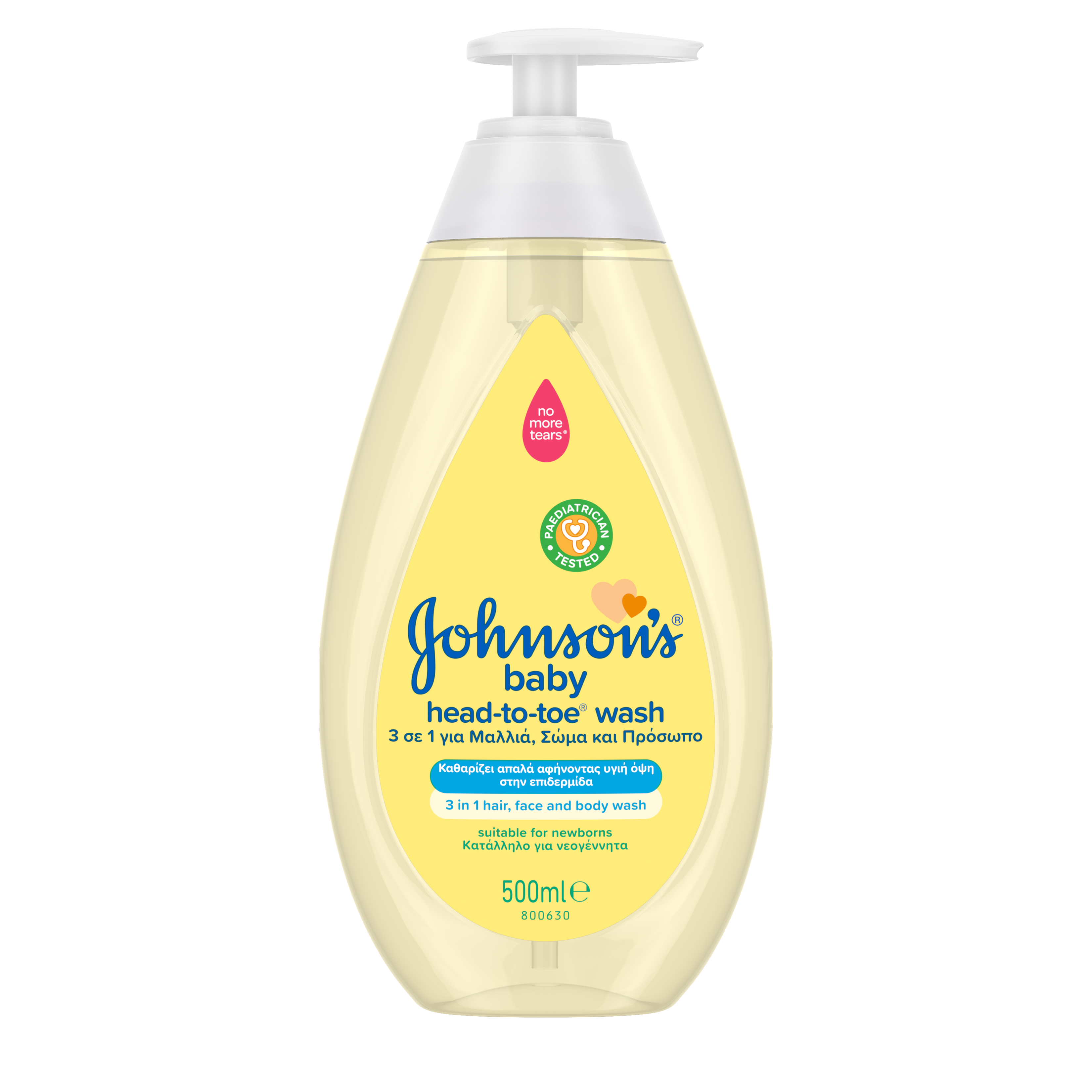 JOHNSON’S® Top-to-Toe (od glave do pete) kupka 