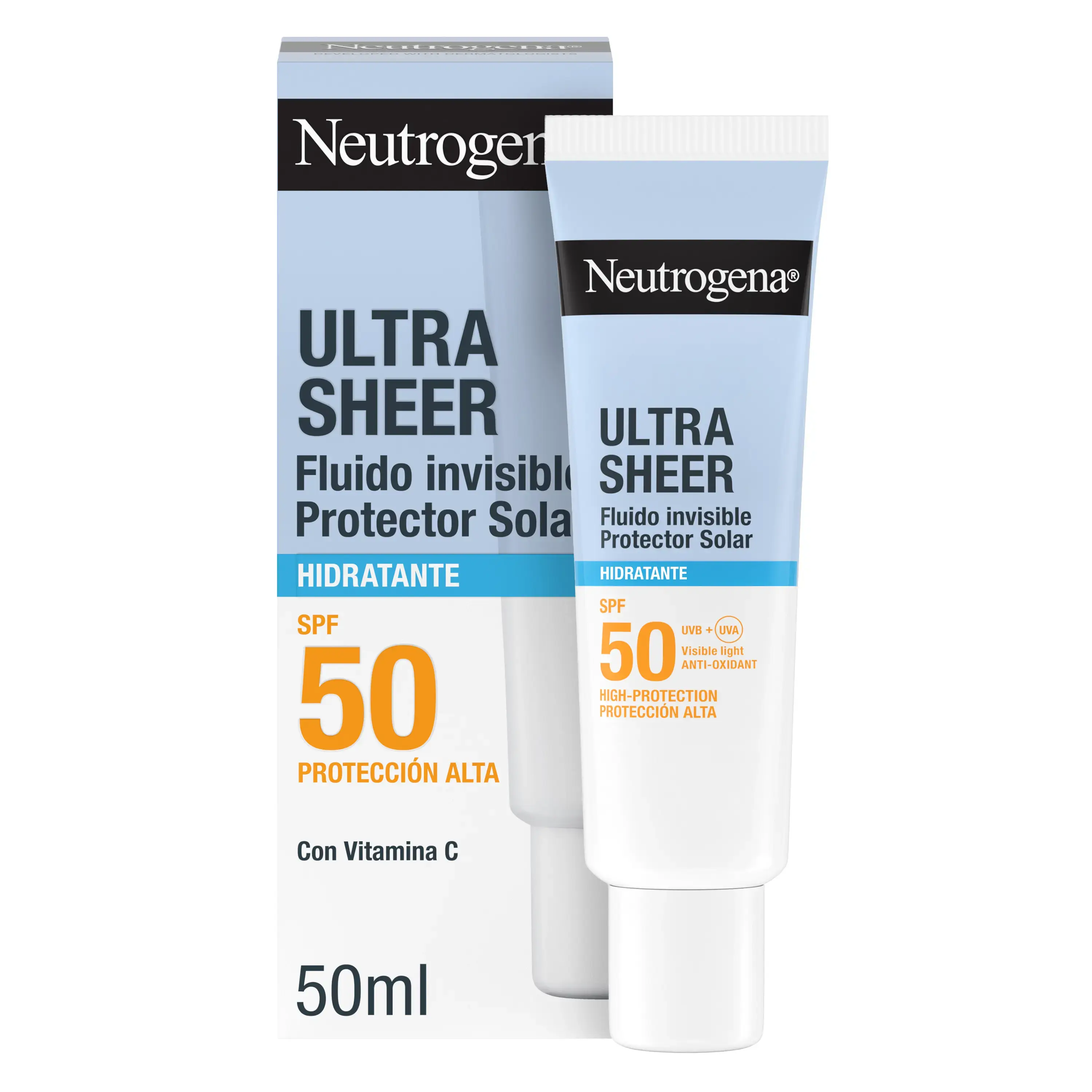 Ultra Sheer Fluido Invisível Hidratante FPS50