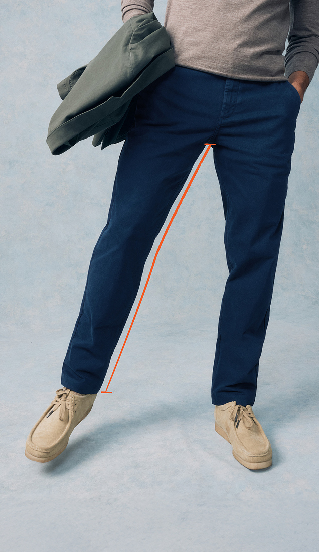 Dark Navy Fives - Bespoke Men's Casual Chinos - SPOKE - SPOKE