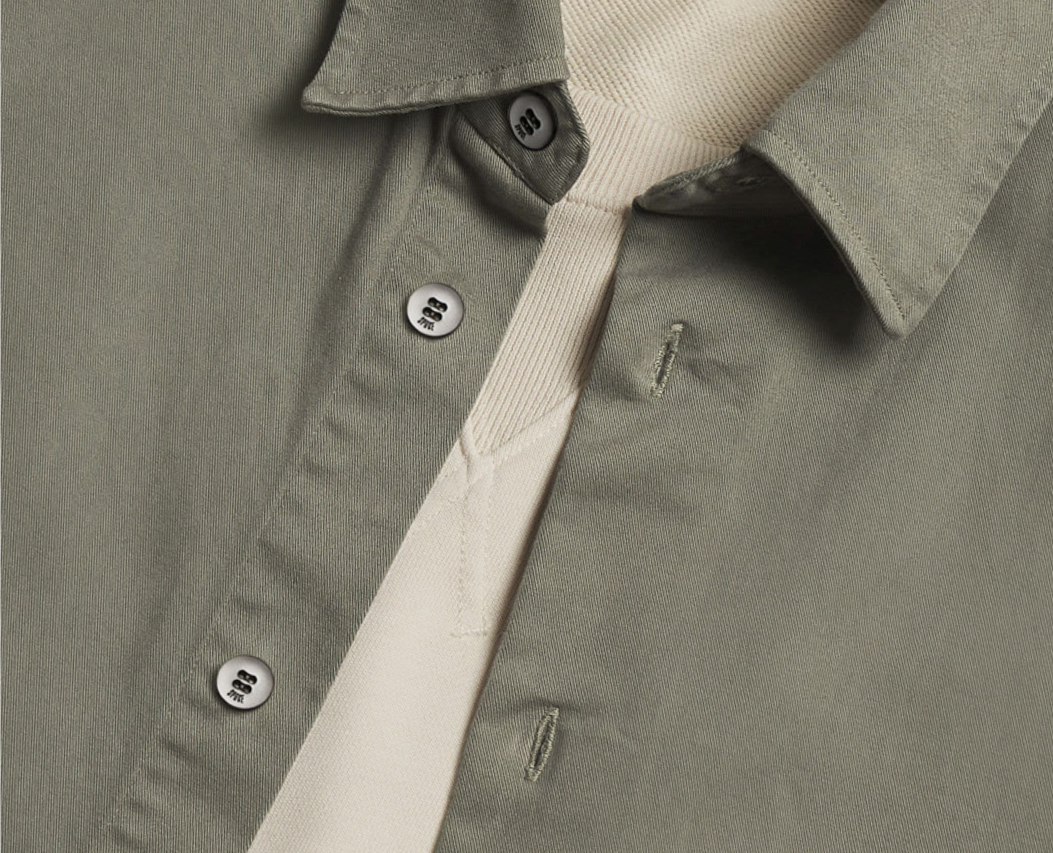 Web Product Page Detail Shots 2023 Overshirt Detail 3