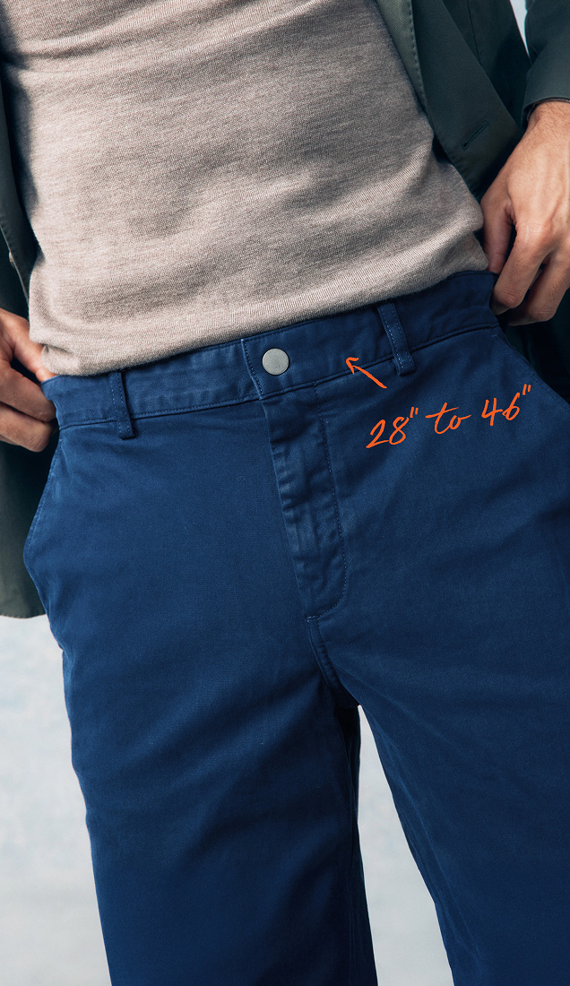 Men's Drawstring Chino Pants — Fridays: Comfortable, Tailored, and