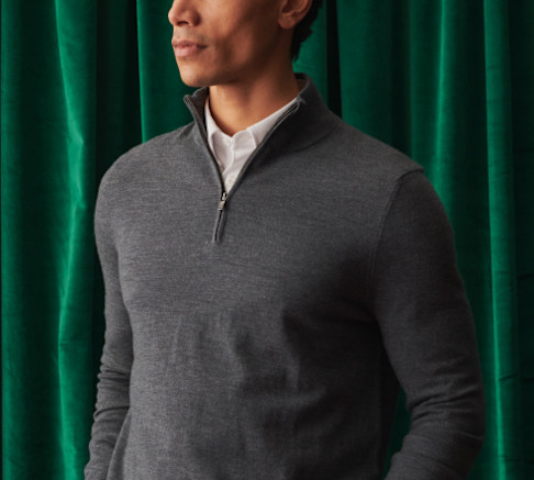 Merino Half-Zip