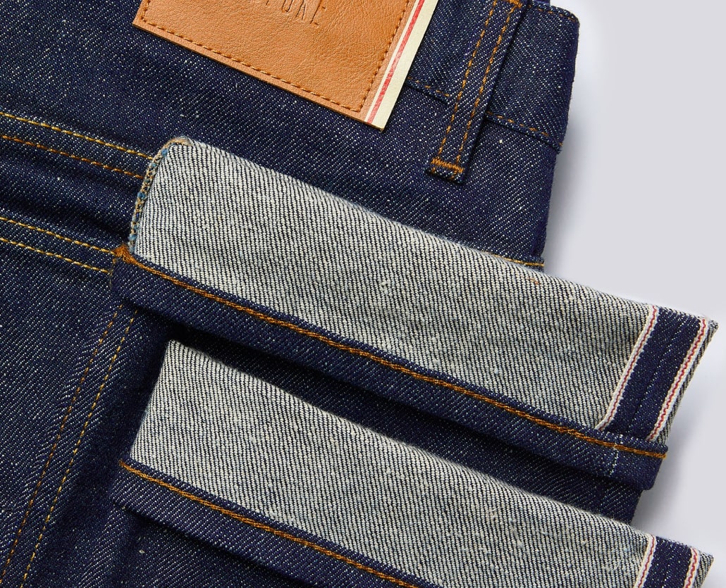 Custom selvedge denim fashion