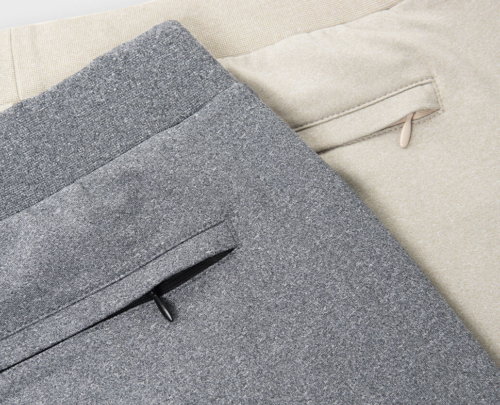 03 Product Details Lightweight House Trouser Back Zip Pocket