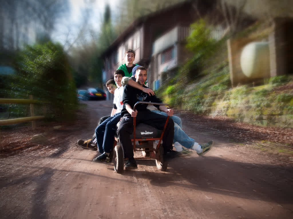 four-male-scouts-on-carts-jpg