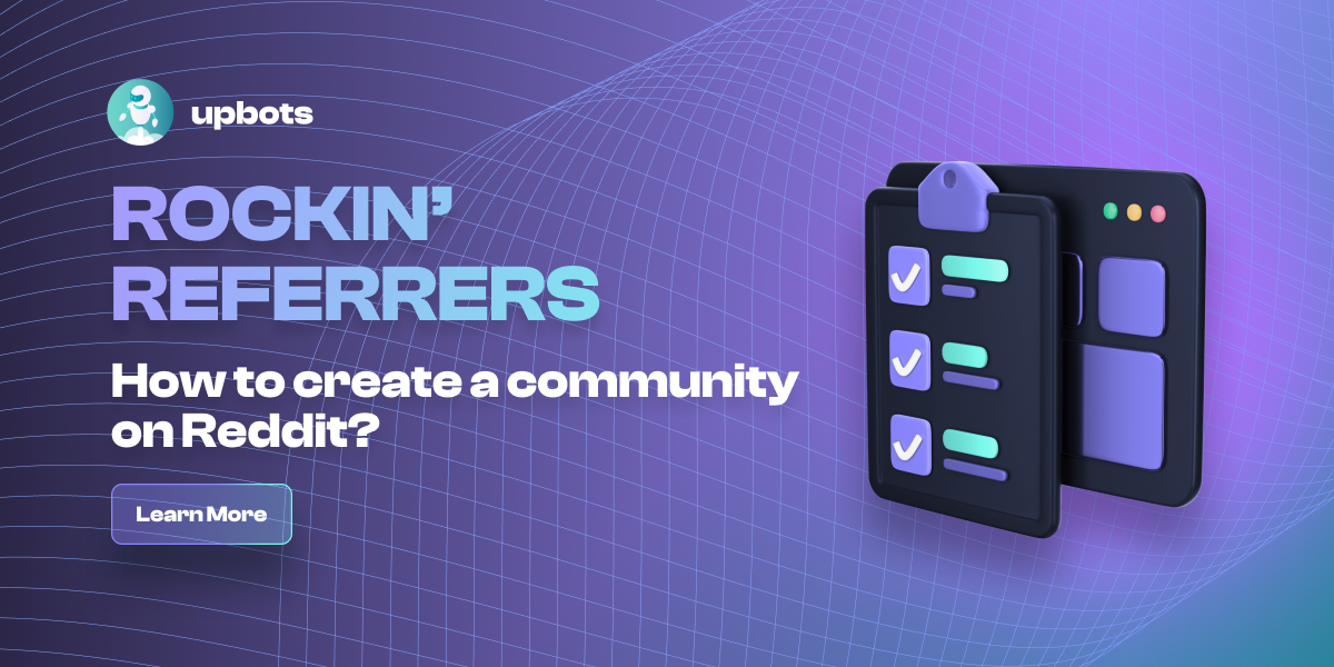 Rockin Refferers : How to create a community on Reddit?