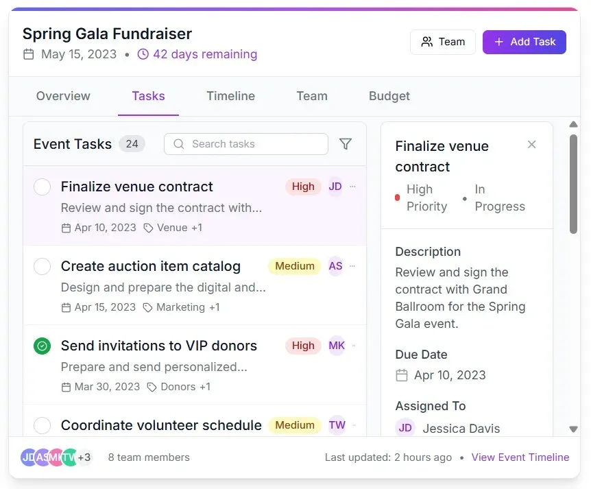 Charityauctions-event-planner